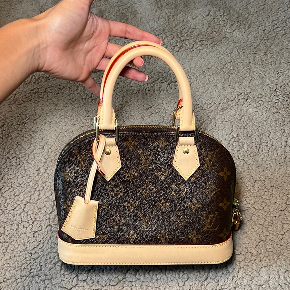 Authentic Louis Vuitton Alma BB in Monogram